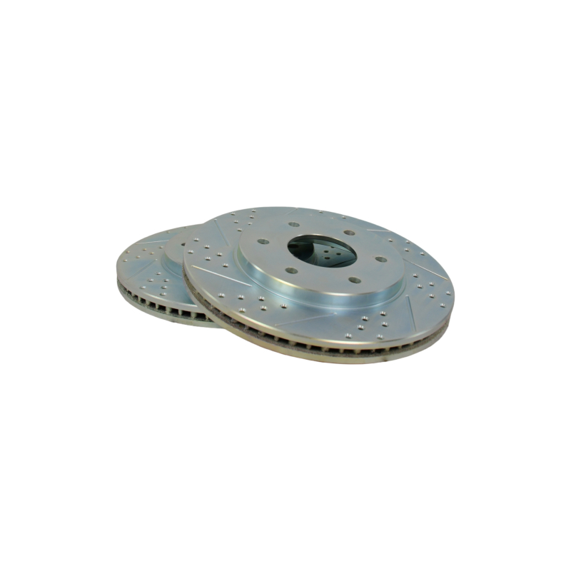 Nissan Armada Brake Rotors (2) - Front - Baer Brakes - Claw Performance - Zinc-Plated - `04-`05